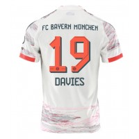 Camiseta Bayern Munich Alphonso Davies #19 Segunda Equipación Replica 2025-26 mangas cortas
